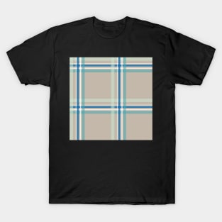 CLARK PLAID PILLOWS BEACH COLORS PATTERN DESIGN FOR PILLOWS, THROWS, BLANKETS, DUVET COVER T-Shirt